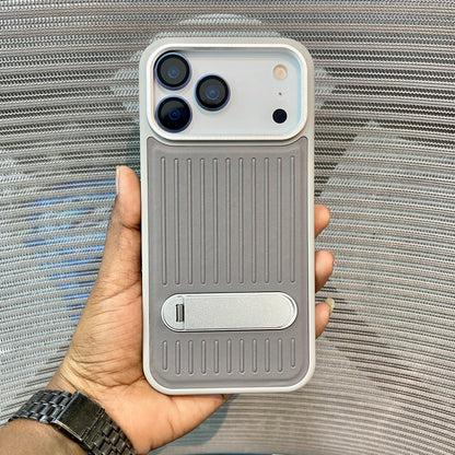 StripeVault Stand iPhone 17 Series Case