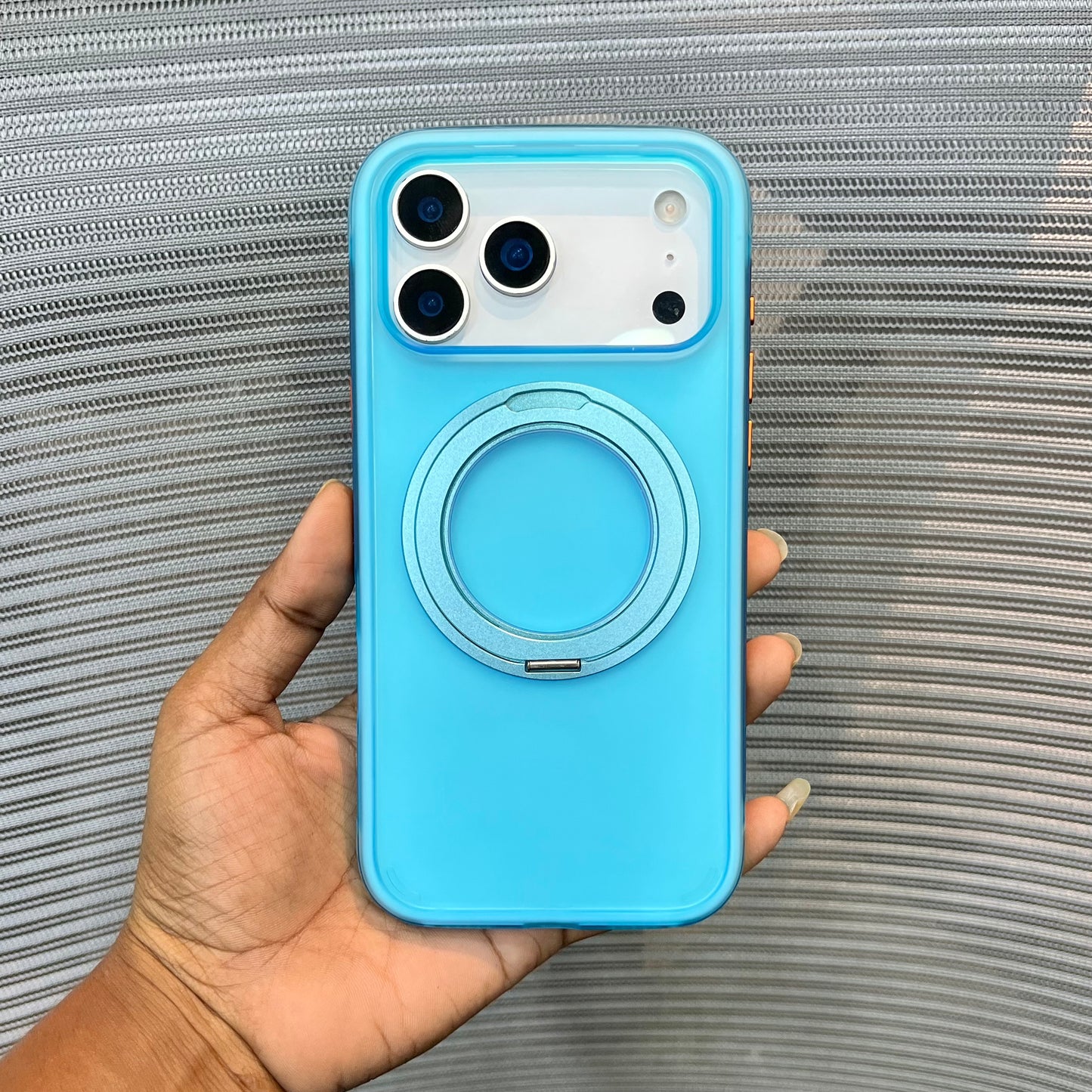 Tinted Matte Armor Stand iPhone 17 Series Case