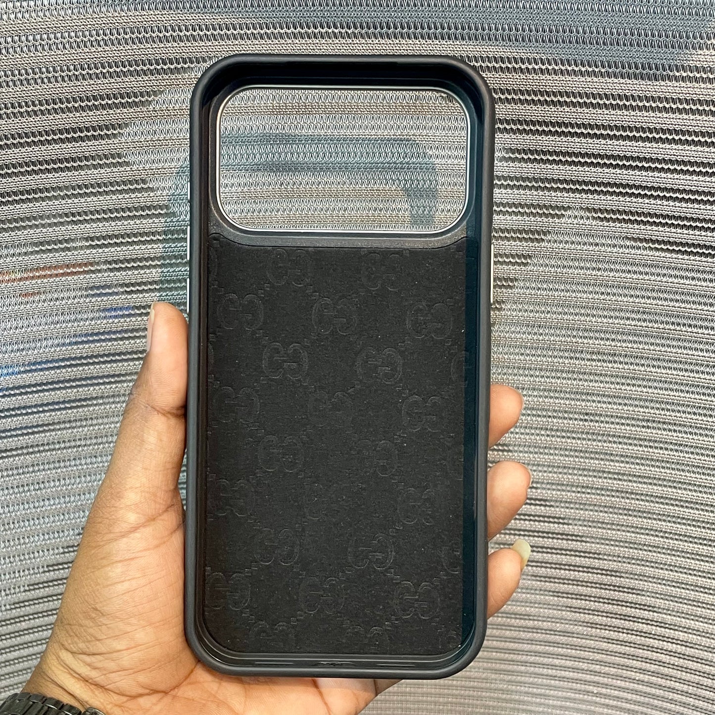 LogoLuxe Leather iPhone 17 Series Case
