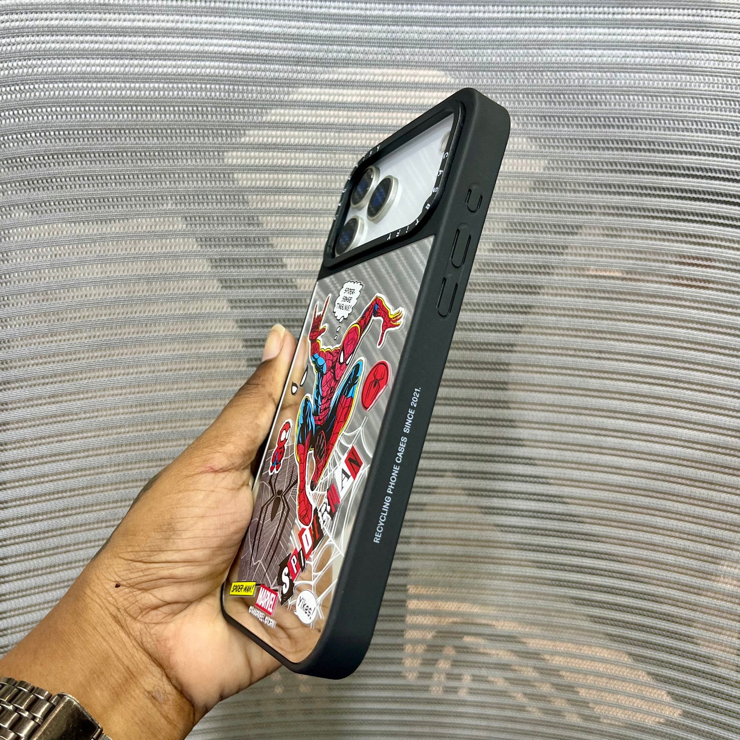 Super Hero Edition Mirror Print iPhone 17 Pro Max Case