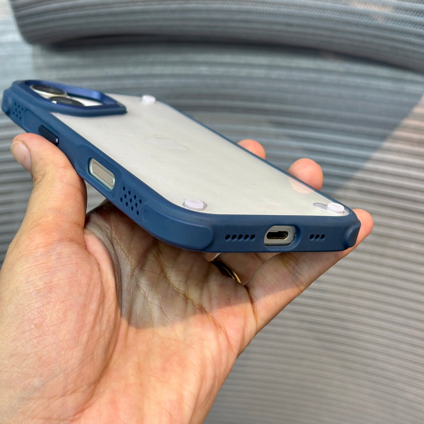 GripShield Clear iPhone Case