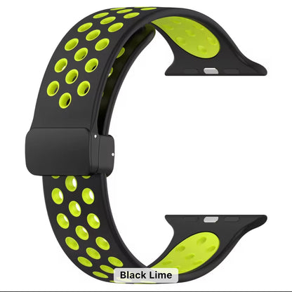 Silicone Magnetic Apple Watch Strap