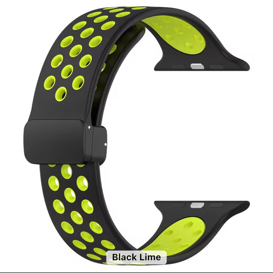 Silicone Magnetic Apple Watch Strap