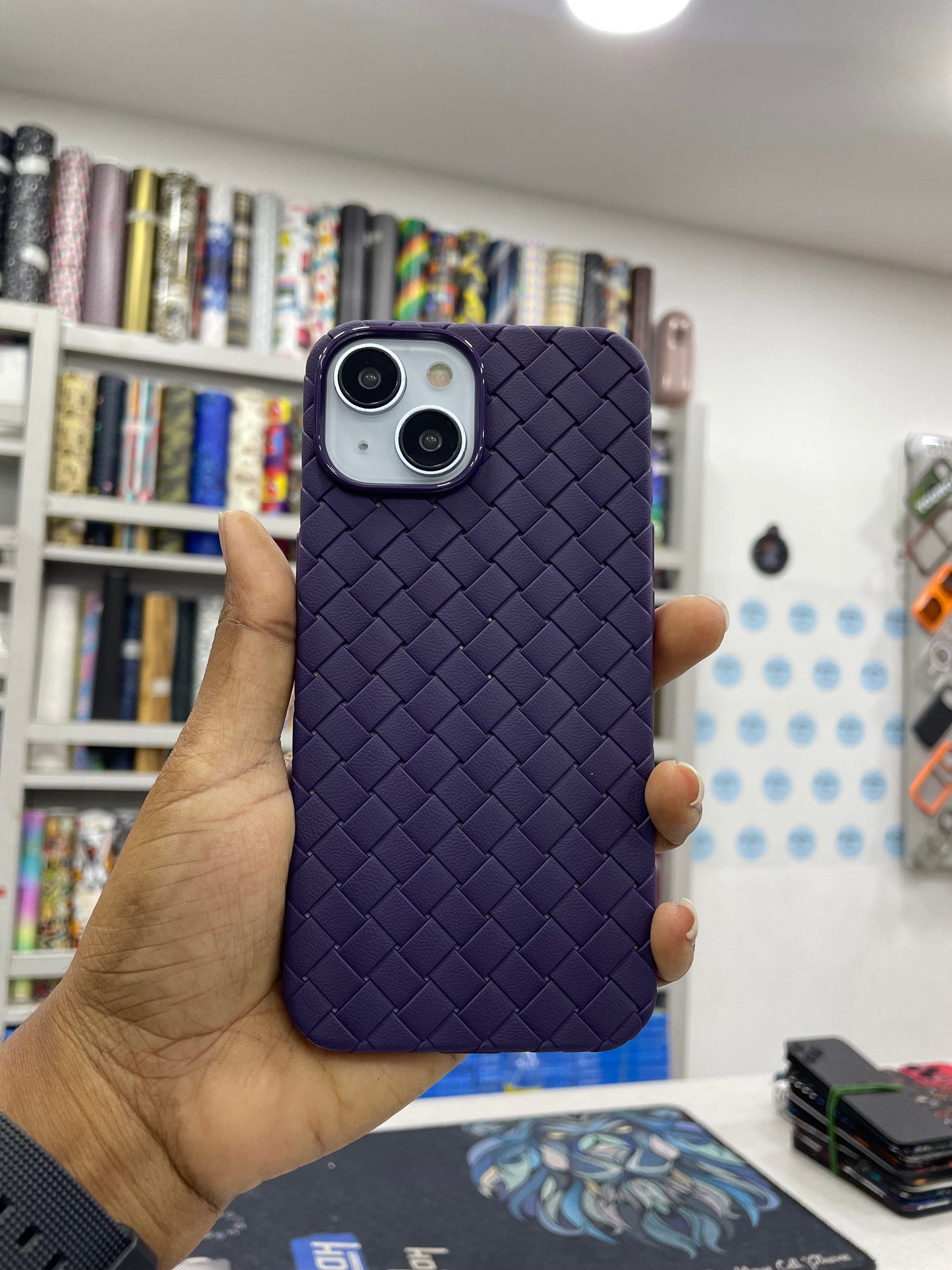 Netted Slim Fit Case for iPhone