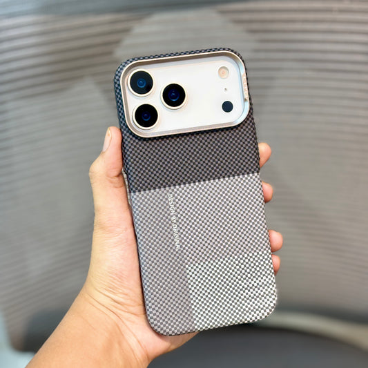 PixelGrey Carbon Fiber MagSafe iPhone 17 Pro Max Case