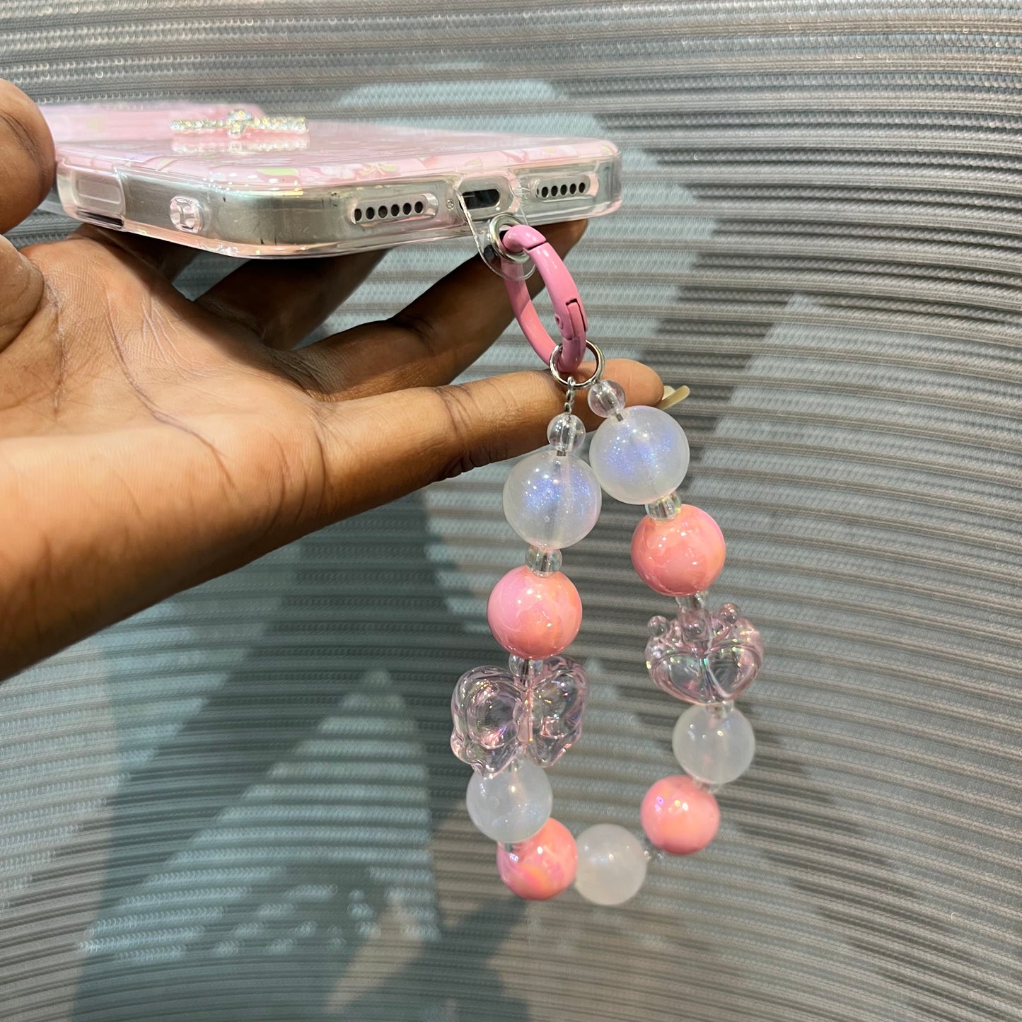 Floral Charm Clear iPhone 17 Pro Max Case