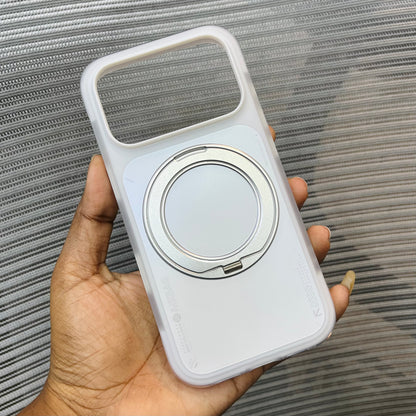 Premium AirBag Anti-Collision Metal Stand iPhone Case