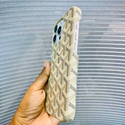 Luxe Printed Inner Fur iPhone 16 Pro Case