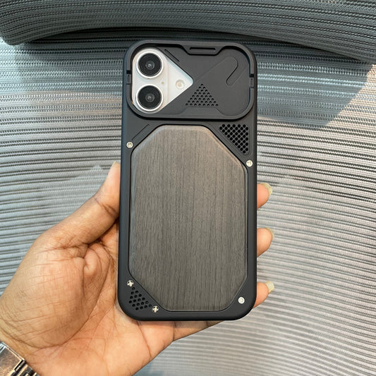 WoodFrame Slim iPhone 17 Case