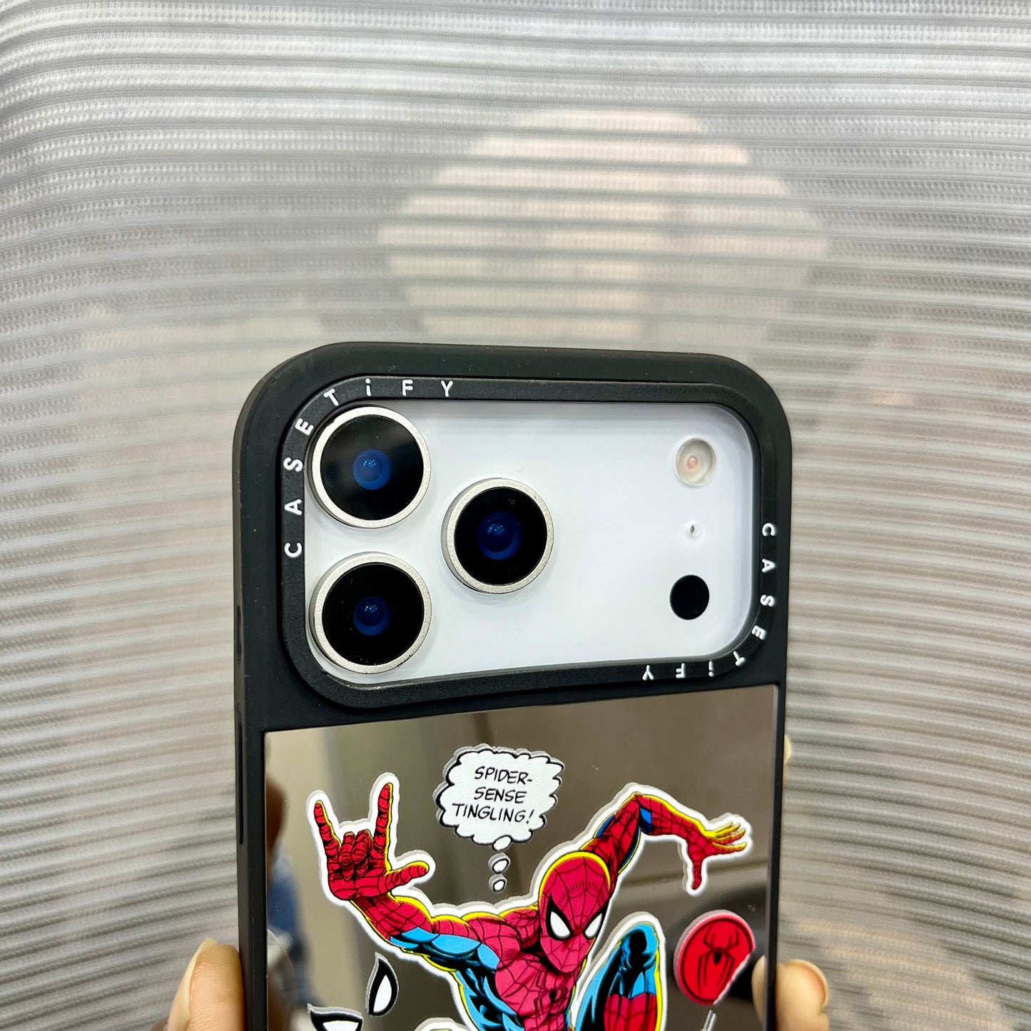 Super Hero Edition Mirror Print iPhone 17 Pro Max Case