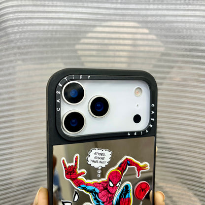 Super Hero Edition Mirror Print iPhone 17 Pro Max Case
