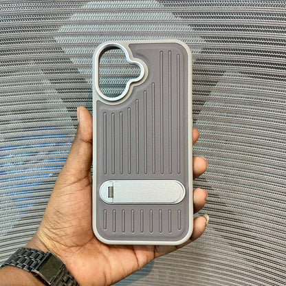StripeVault Stand iPhone 17 Case