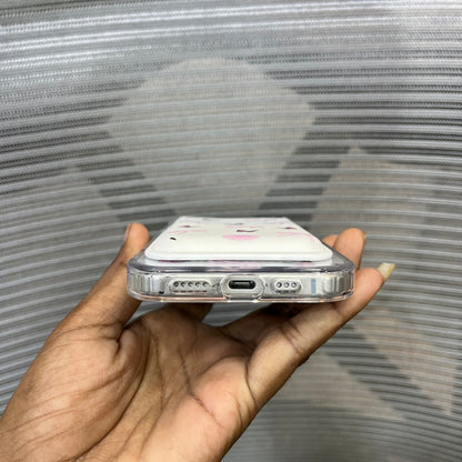 Bow Print MagSafe Wallet iPhone 16 Case