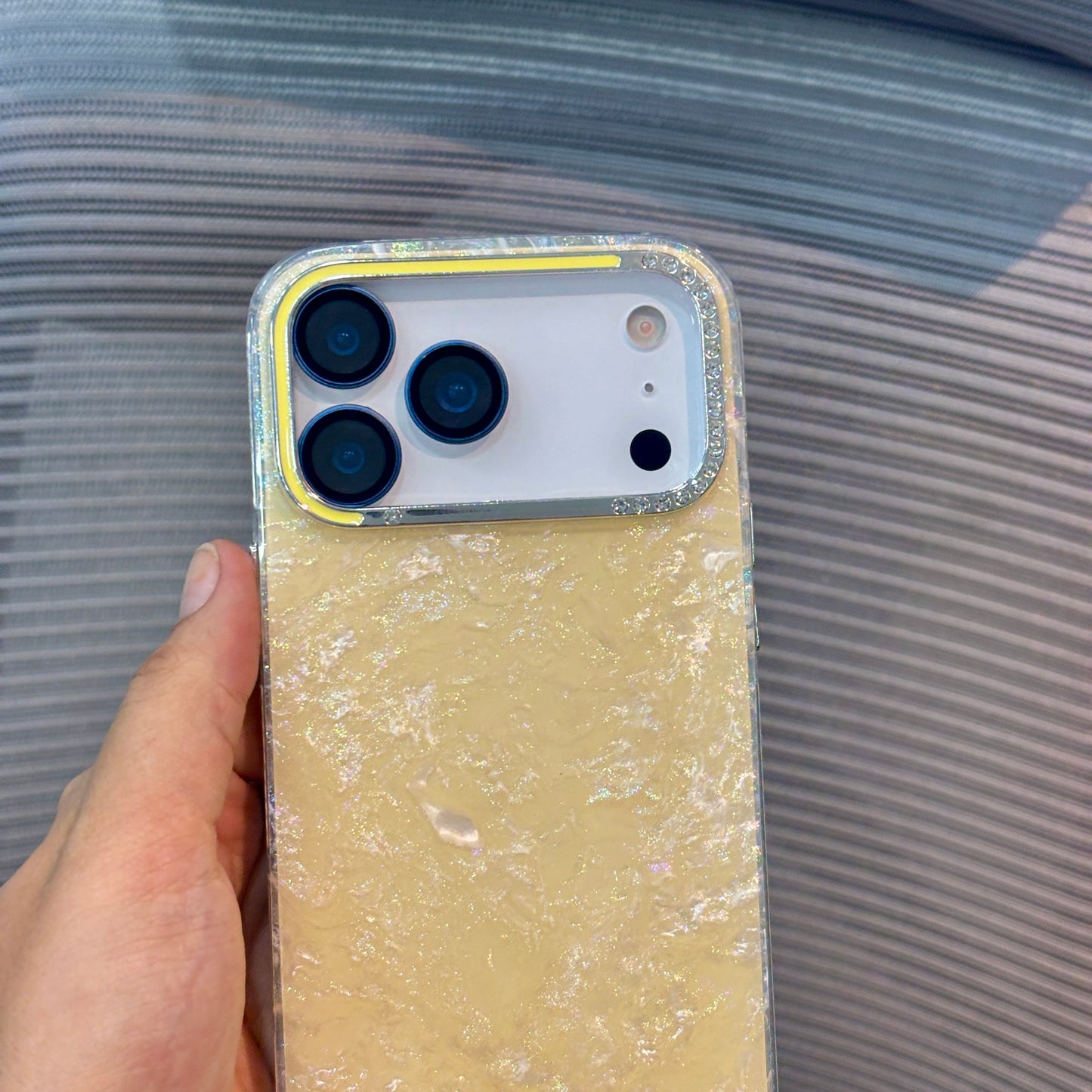 MarbleMuse Glitter iPhone 15 Series Case