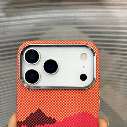 Carbon Fiber Embossed iPhone 17 Pro Max Case
