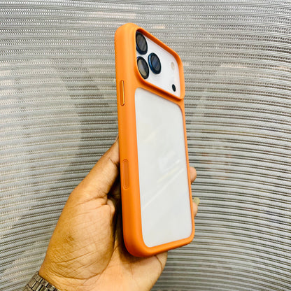 EdgeView Transparent Shock iPhone 17 Pro Max Case