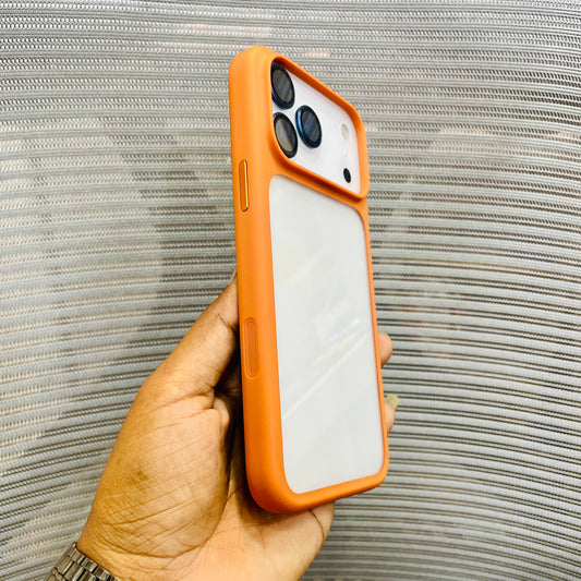 EdgeView Transparent Shock iPhone 17 Pro Case