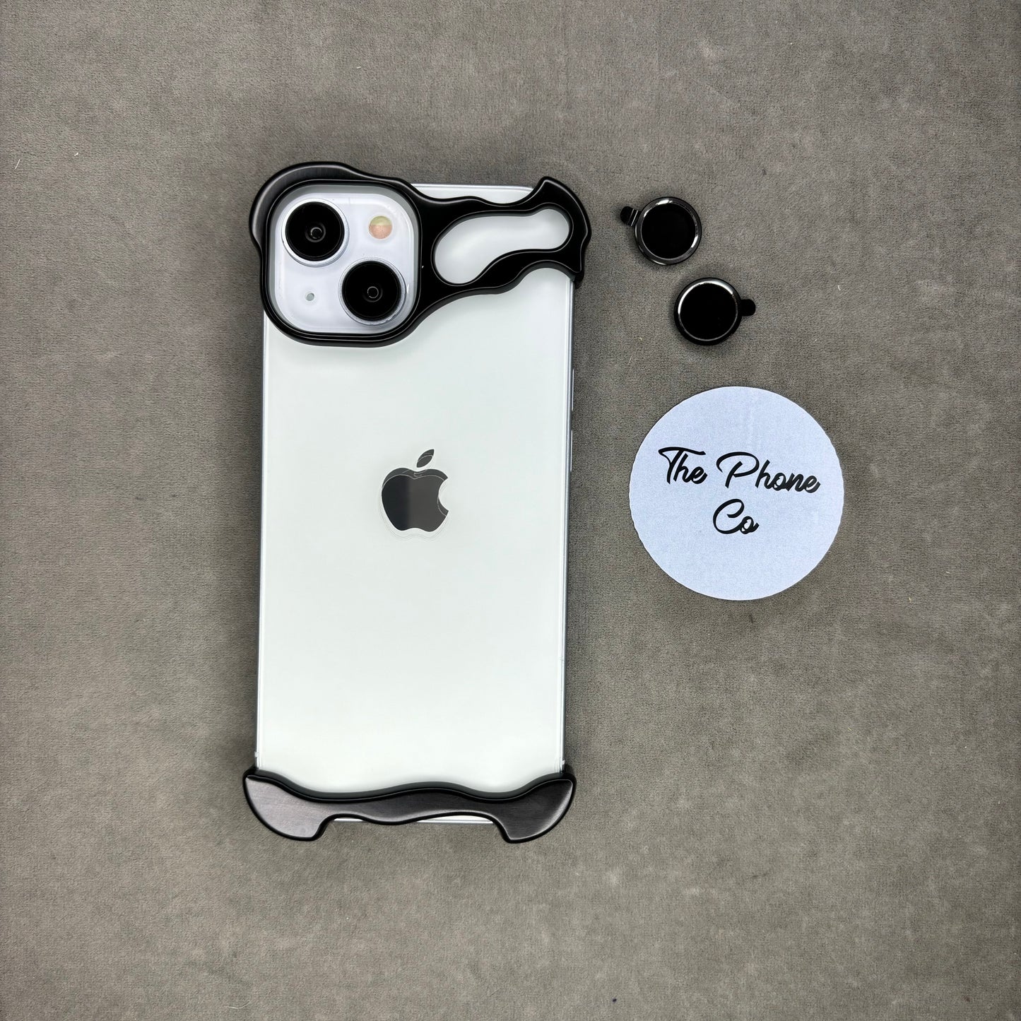Bumper Case with Camera Rings for iPhone 15 Series