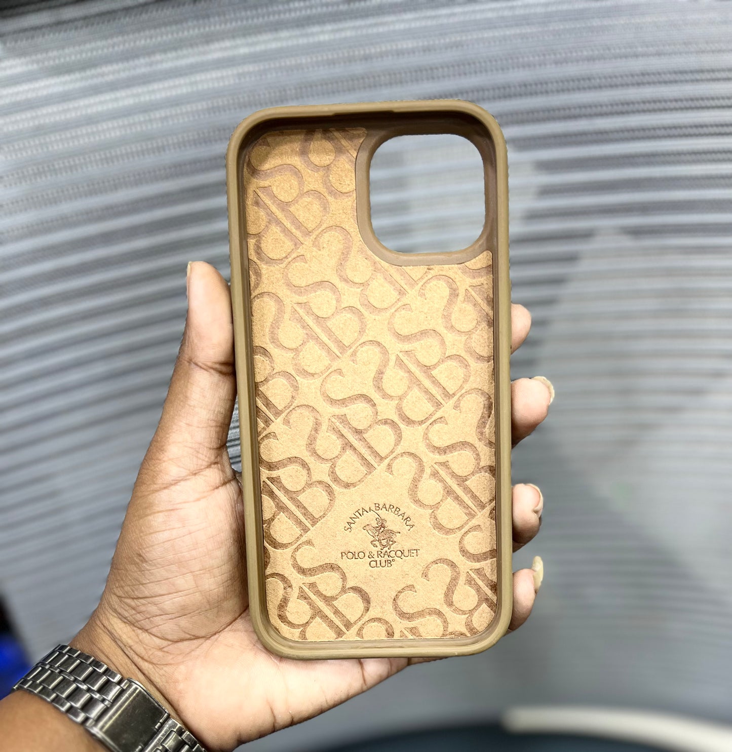 LuxeStitch Leather iPhone 15 Series Case