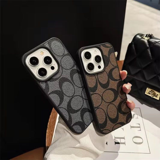 Premium Leather Hard Case for iPhone