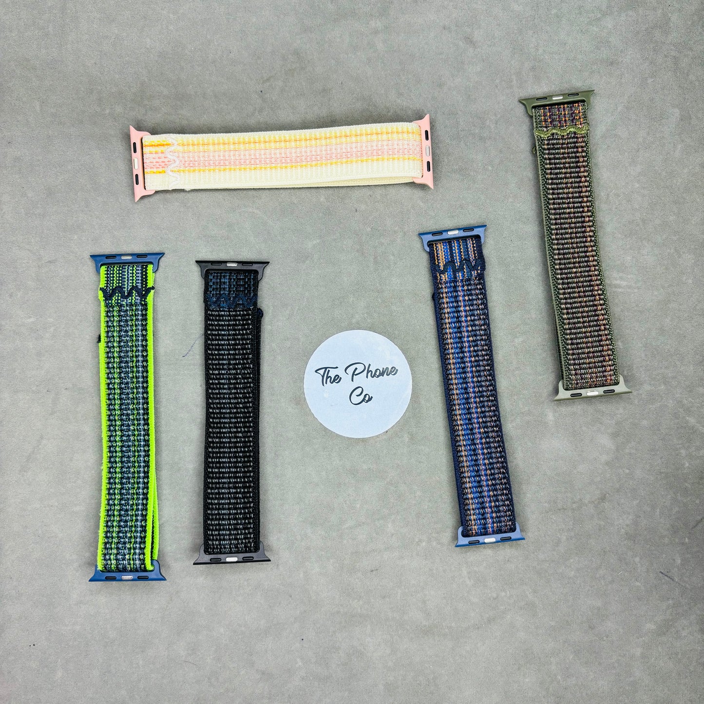 Nylon Sports Loop Apple Watch Strap for 38 / 40 / 41 / 42 / 44 / 45 / 49 mm