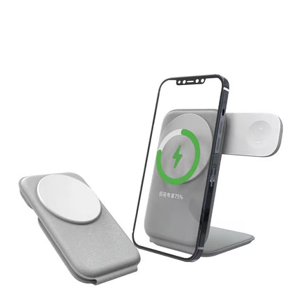 TriFold Luxe 3-in-1 Wireless Charger Stand