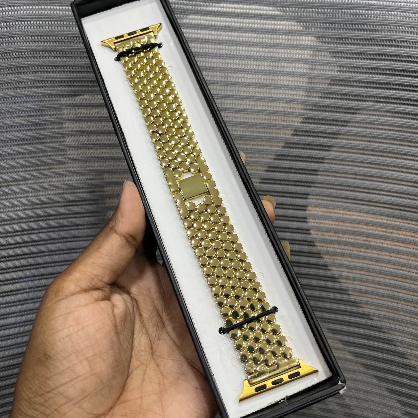 Golden Elite Stainless Steel iWatch Strap