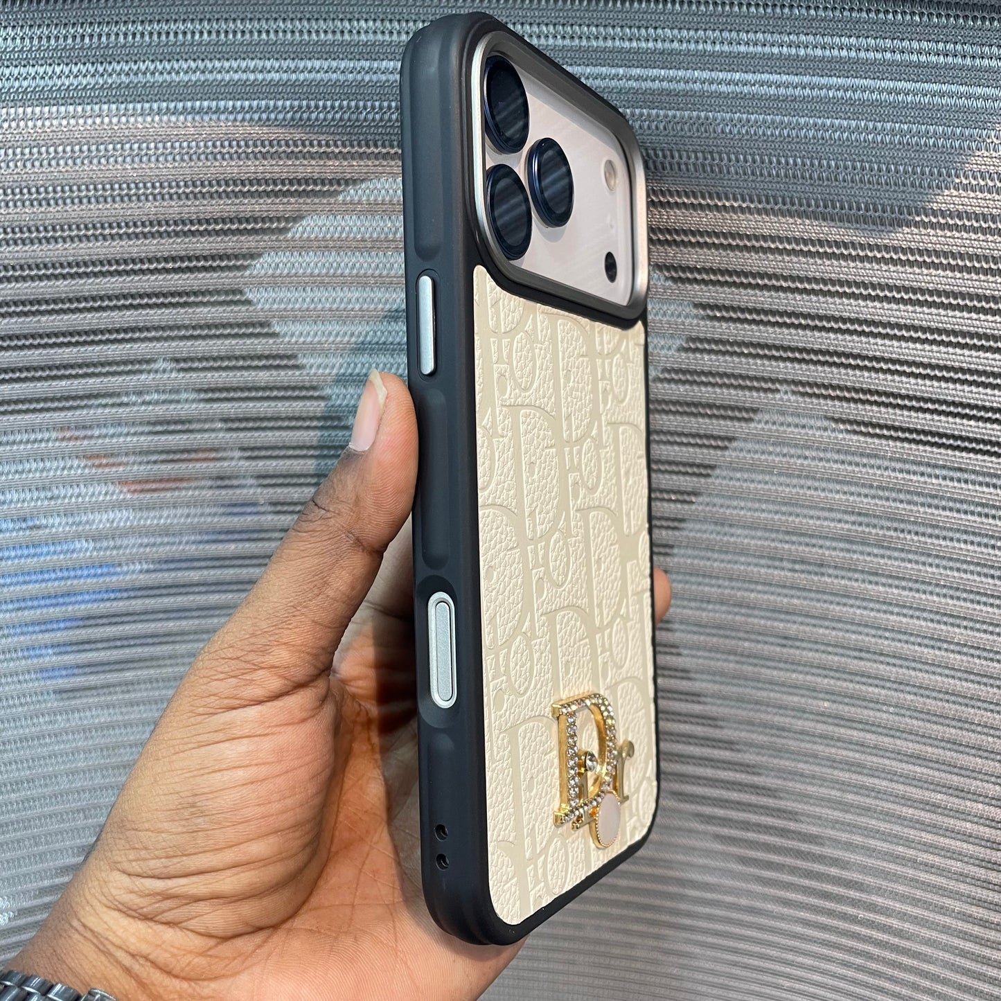 LogoLuxe Leather iPhone 17 Series Case