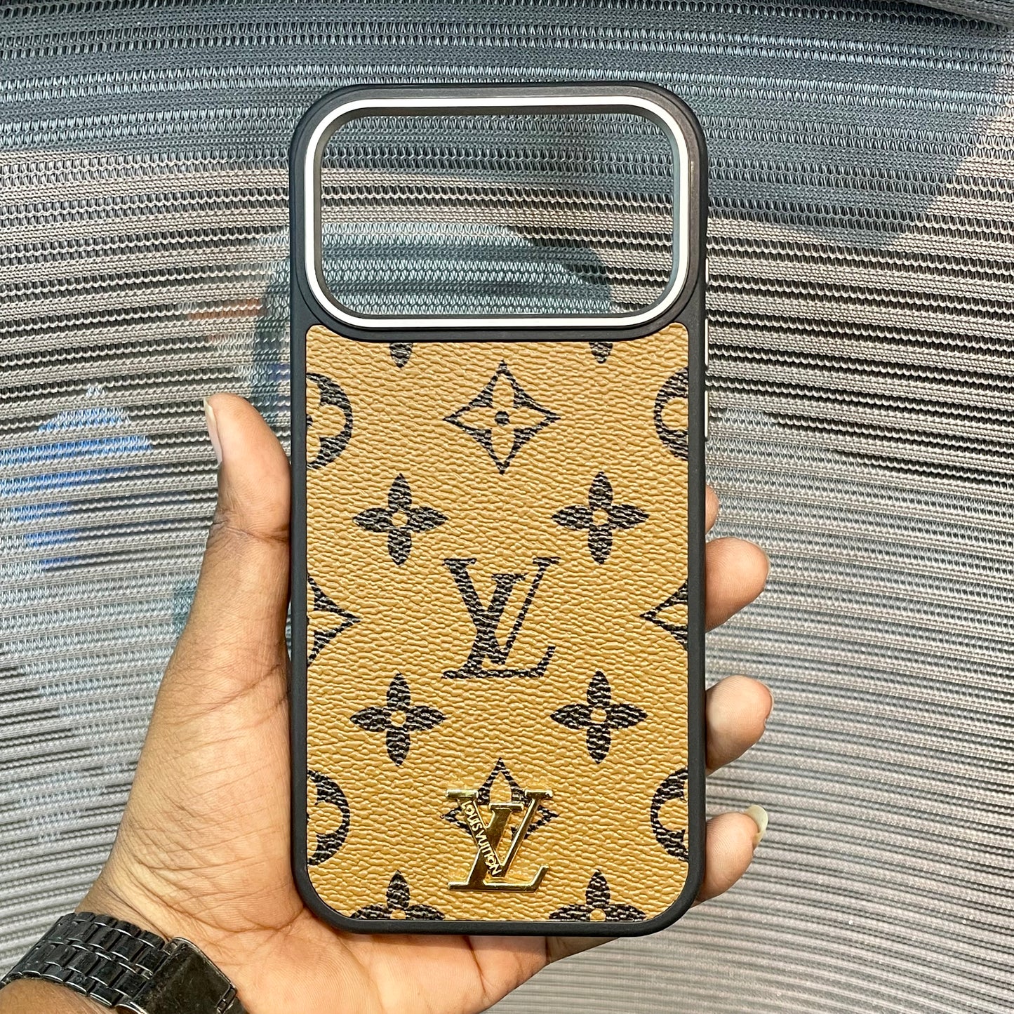 LogoLuxe Leather iPhone 17 Series Case