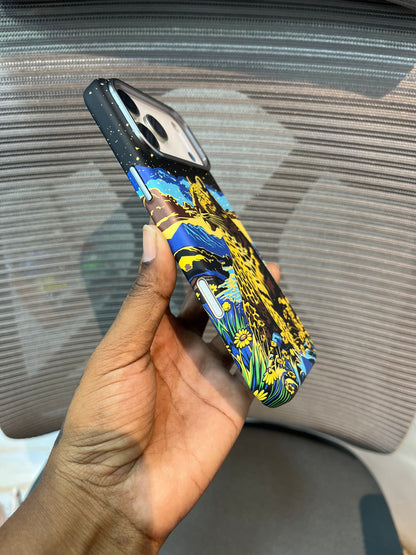 Embossed Cheetah Print MagSafe iPhone 17 Series Case