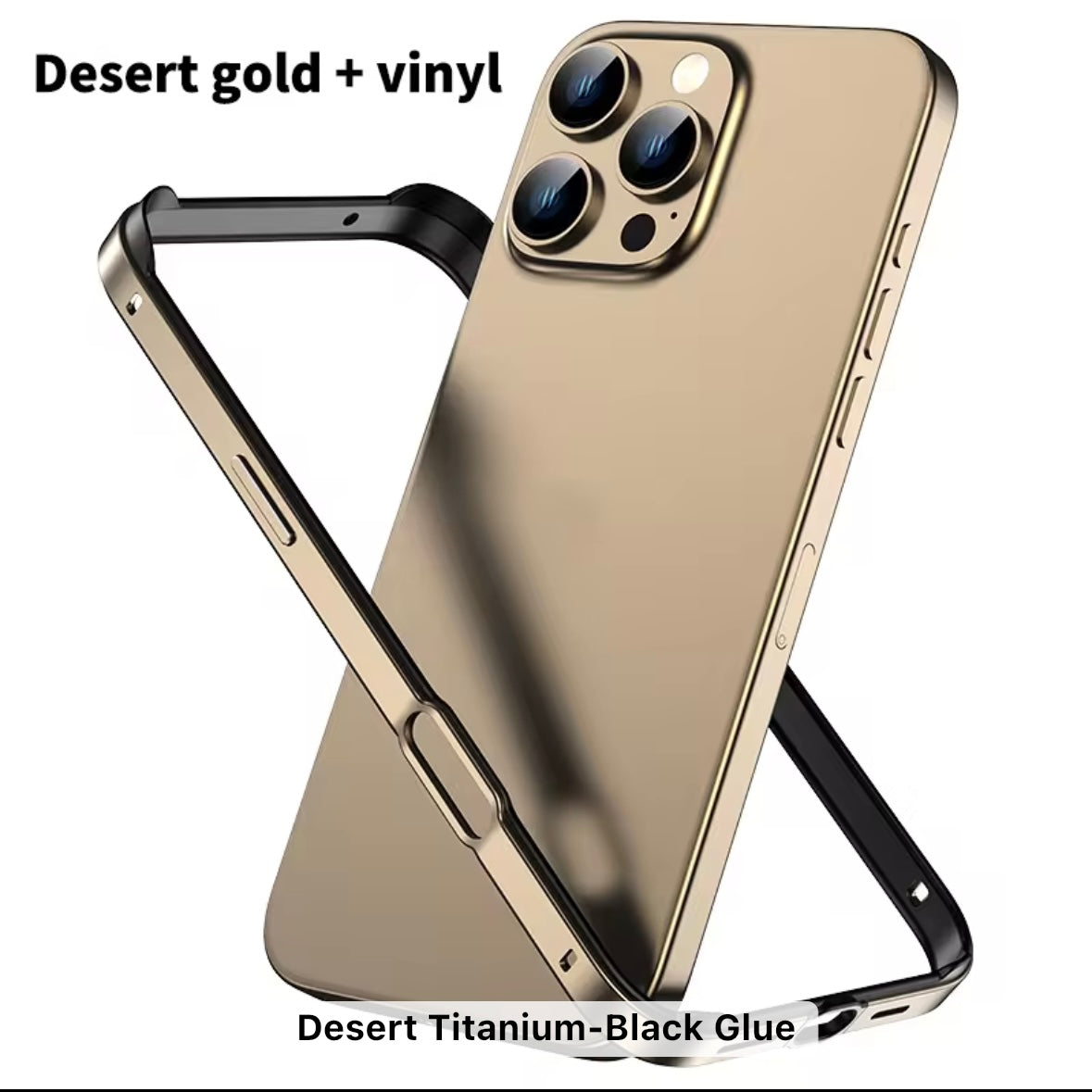 Metal Solid Bumper Case for iPhone