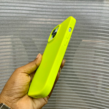 Premium Silicone iPhone 15 Case