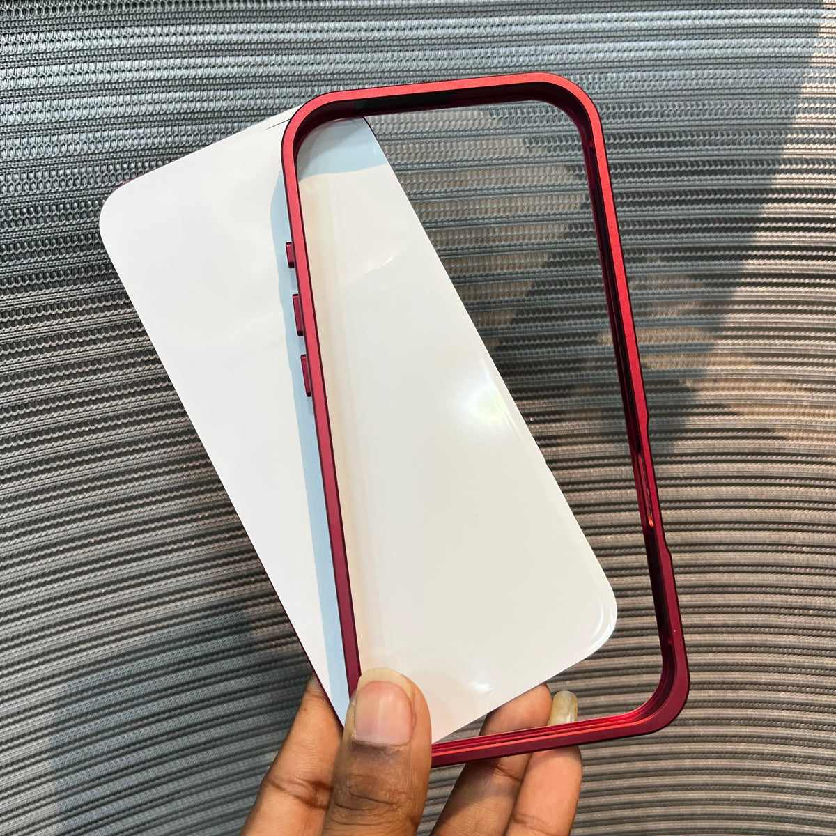 Burgundy Converter Case for iPhone 16
