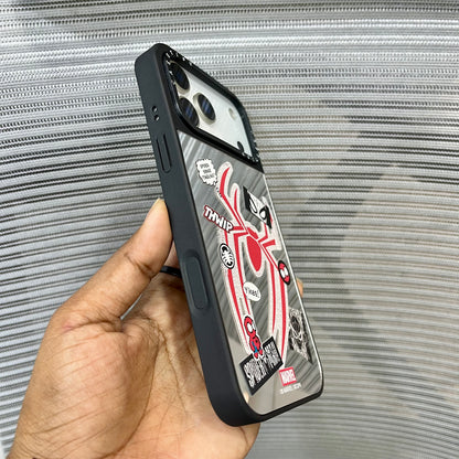 Red Spider Mirror Print iPhone 17 Pro Case