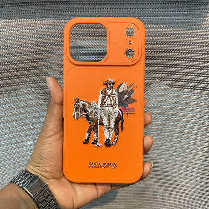 EmbroVault Luxe iPhone Case