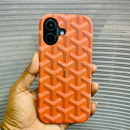 Luxe Printed Inner Fur iPhone 17 Case