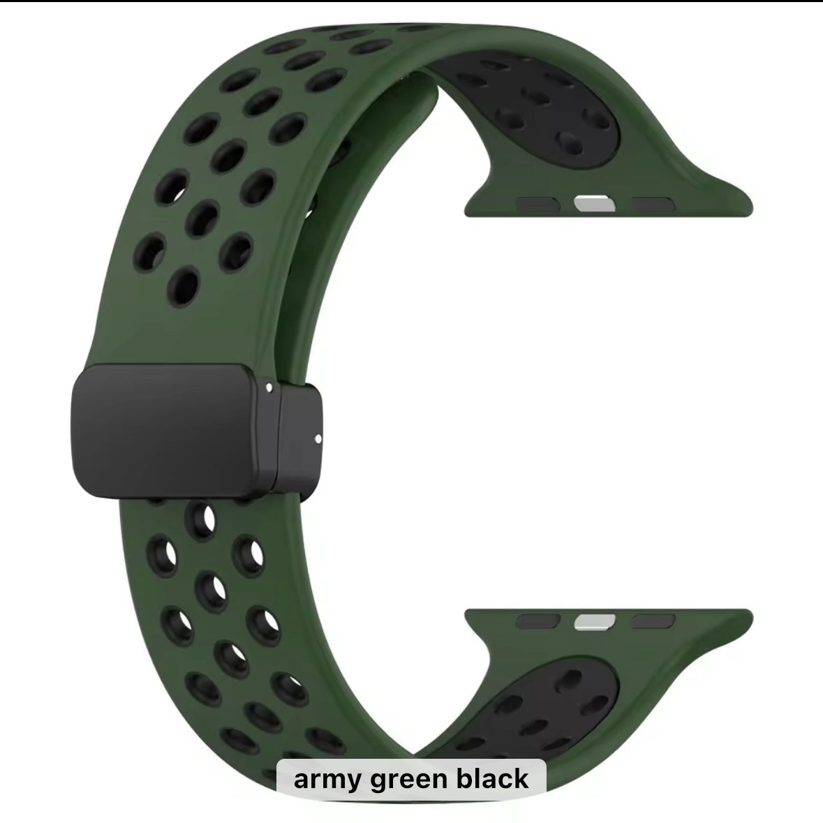 Silicone Magnetic Apple Watch Strap