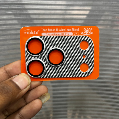 CarbonShield Camera Plate with Lens for iPhone
