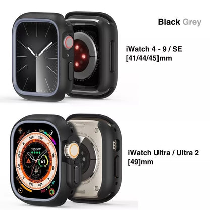 Protective Color Apple Watch Bumper Case for 41mm / 44mm / 45mm / 49 mm