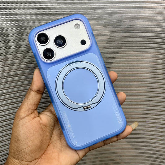 Premium AirBag Anti-Collision Metal Stand iPhone Case