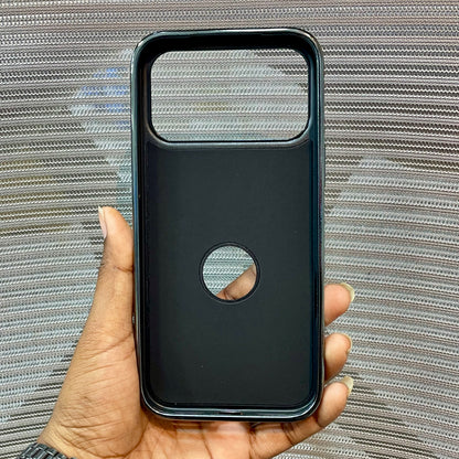 Leather Logo iPhone 17 Pro Max Case
