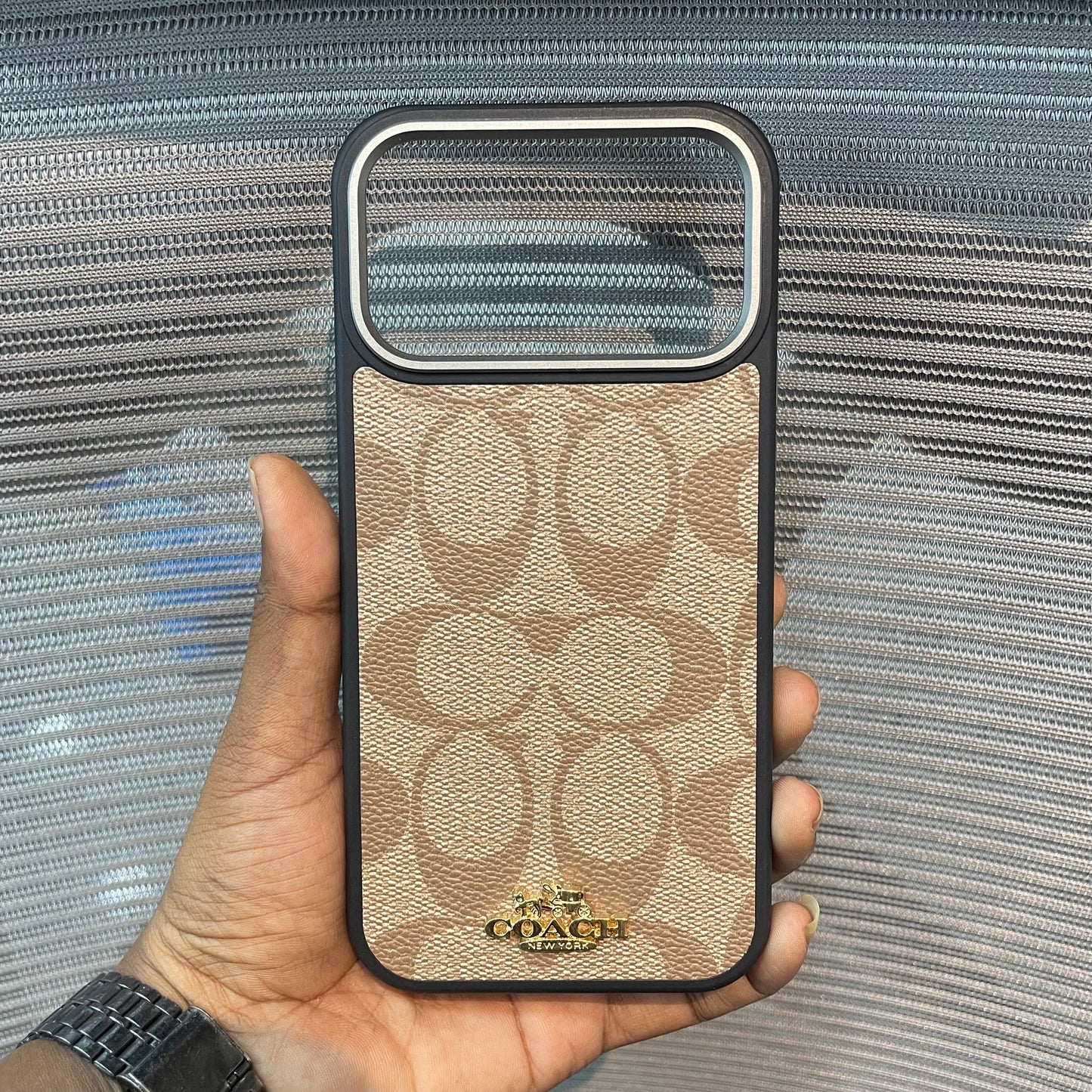 LogoLuxe Leather iPhone 17 Series Case