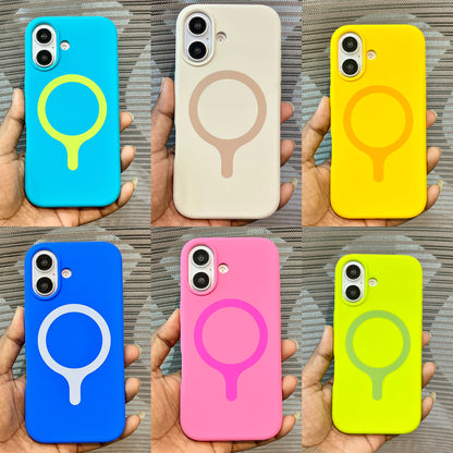 Premium Soft Silicone MagSafe iPhone 17 Case
