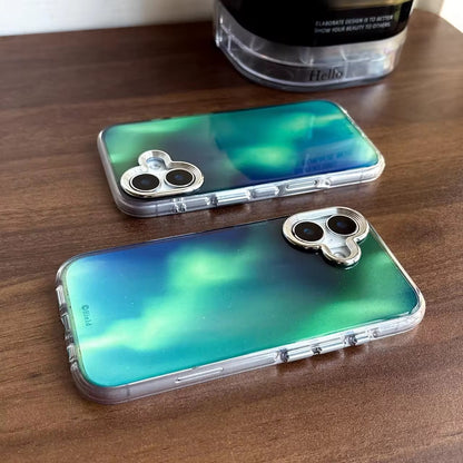 AuroraGlow Glitter iPhone Case