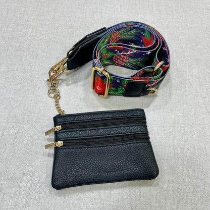Premium Crossbody Leather Wallet