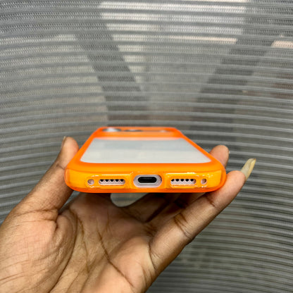Transparent Air Pro Silicone Side Border iPhone Case
