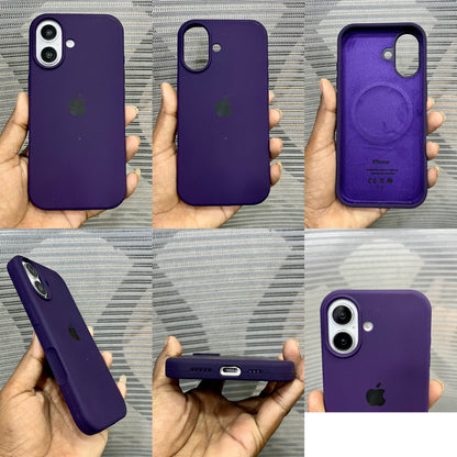 Silicone Logo MagSafe iPhone 17 Case