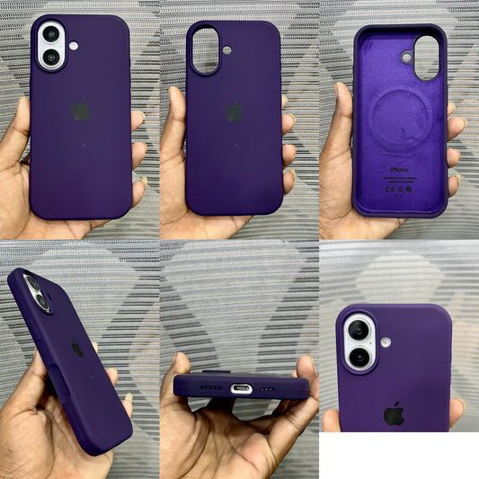 Silicone Logo MagSafe iPhone 17 Case