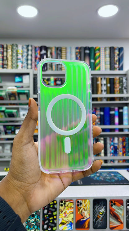 Chromatic Stripes Hard Case for iPhone