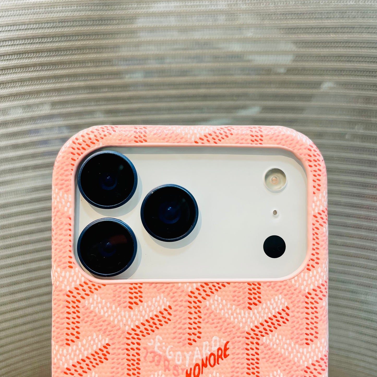 Luxe Printed Inner Fur iPhone 17 Pro Case